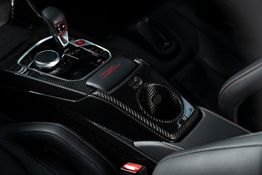 G8x M3/M4 CS/CSL Carbon Fibre Cupholder - Vulcan Alpha - Evolve Automotive