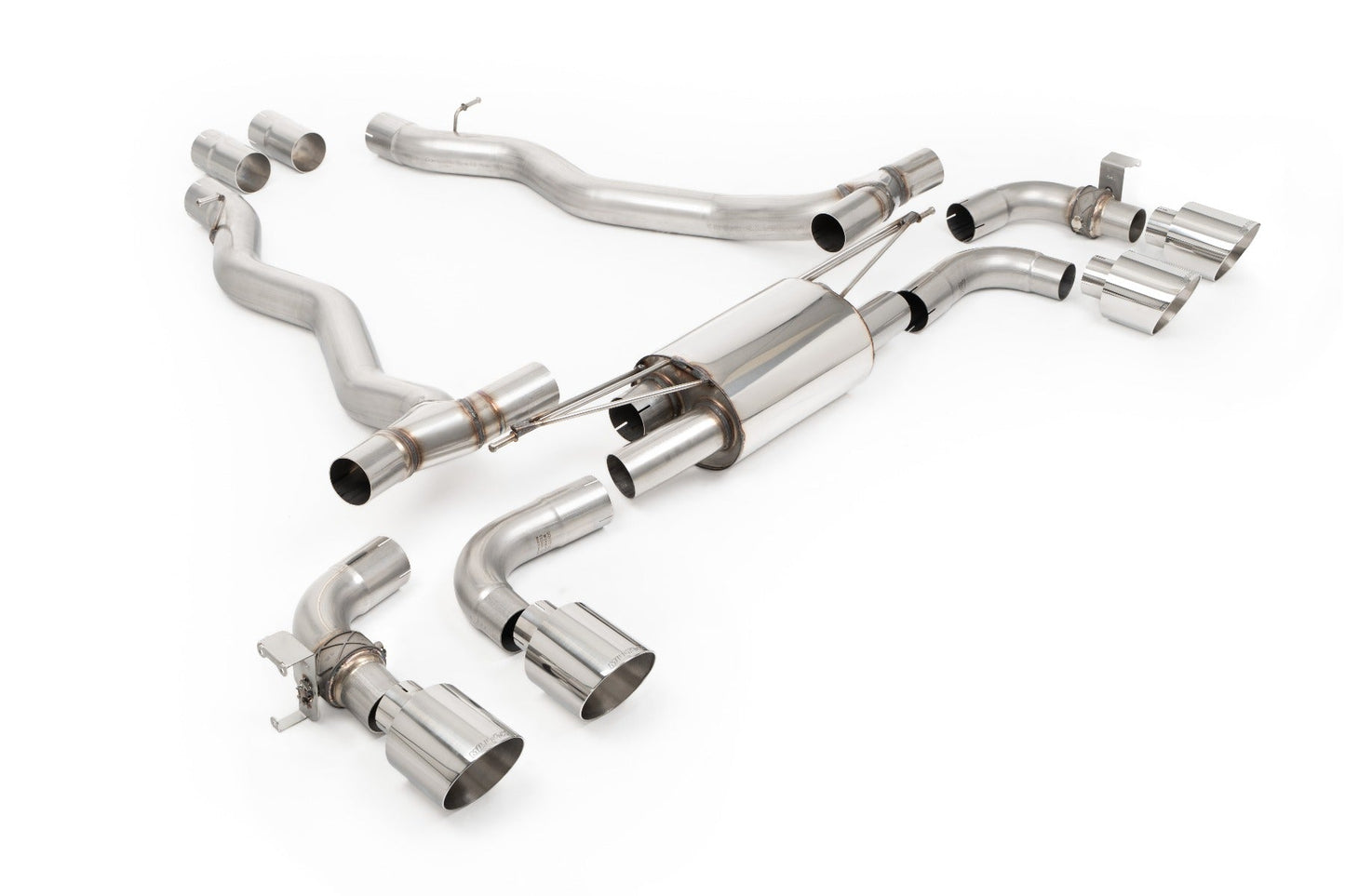 Miltek Axle Back - BMW G90 | G99 M5 - Evolve Automotive