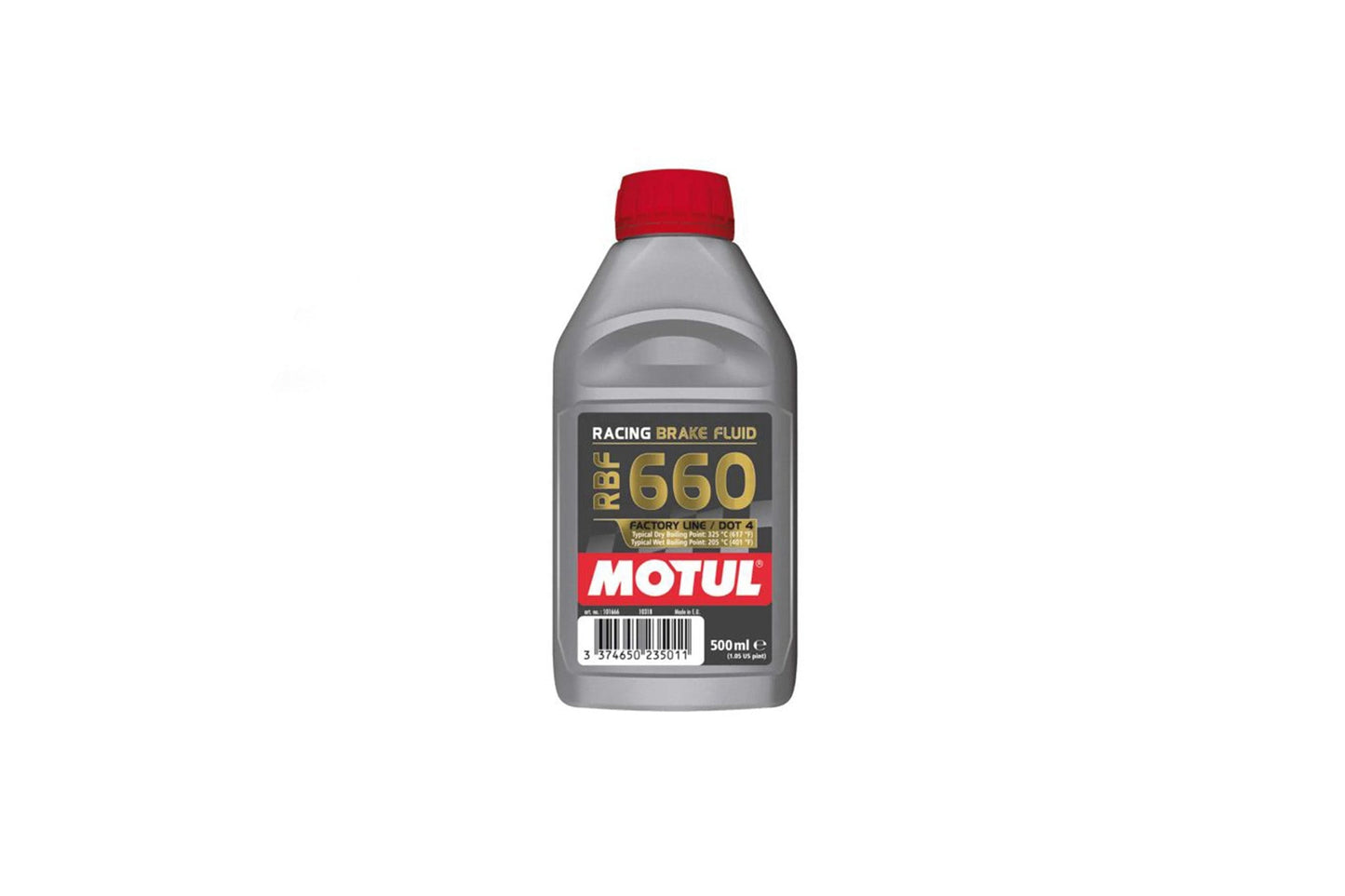 Motul RBF 660 Factory Line Fully Synthetic DOT 4 Racing Brake & Clutch Fluid - Evolve Automotive