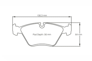 Pagid RSL29 Front Brake Pads - BMW Z3M | Z4M - Evolve Automotive