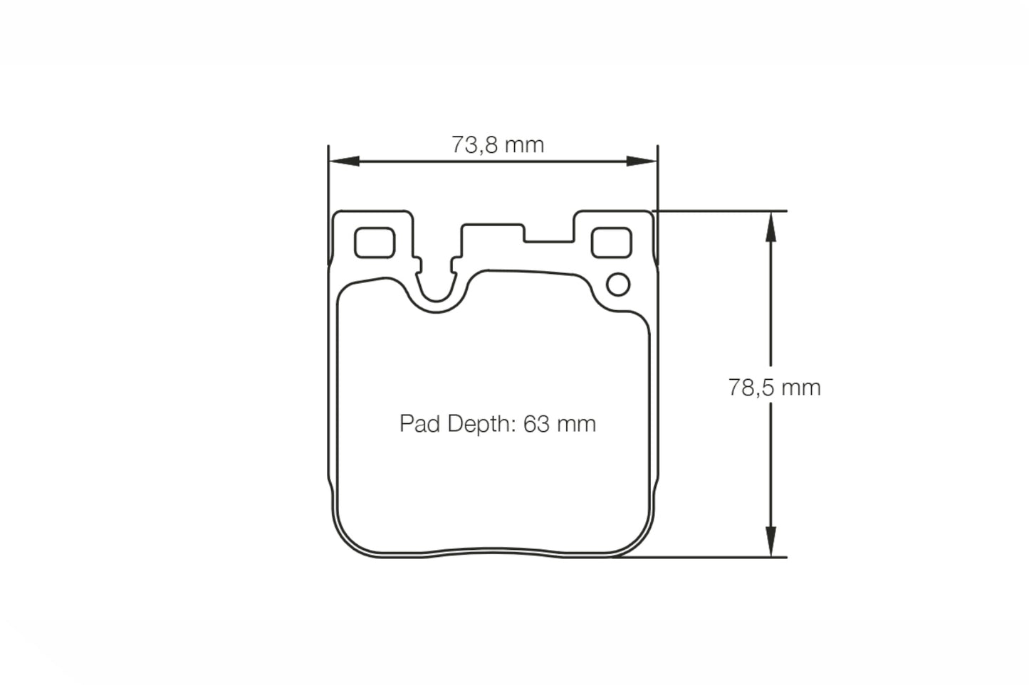 Pagid RSL29 Rear Brake Pads - BMW F87 M2 | F80 M3 | F82 M4 - Evolve Automotive