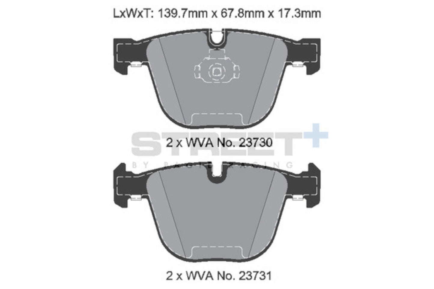 Pagid Street + Rear Brake Pads - BMW E90 | E92 | E93 M3 | CRT | GTS - Evolve Automotive