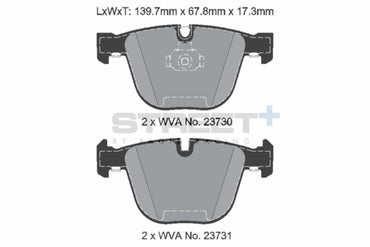 Pagid Street + Rear Brake Pads - BMW E90 | E92 | E93 M3 | CRT | GTS - Evolve Automotive