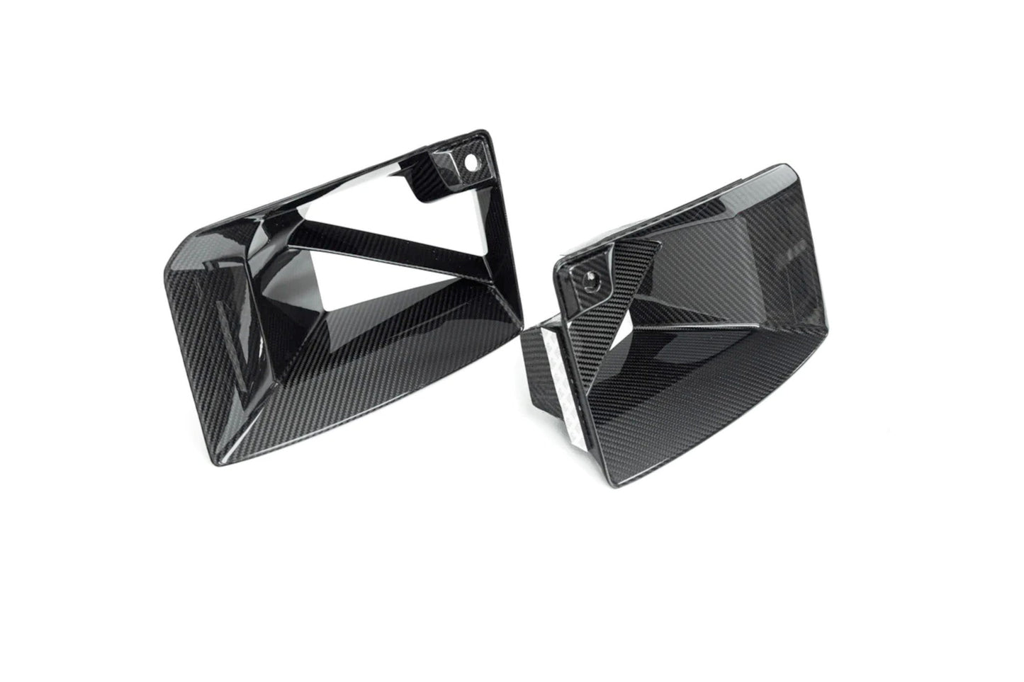 TRE Pre-Preg Carbon Fibre Front Ducts Inserts - BMW G87 M2 - Evolve Automotive