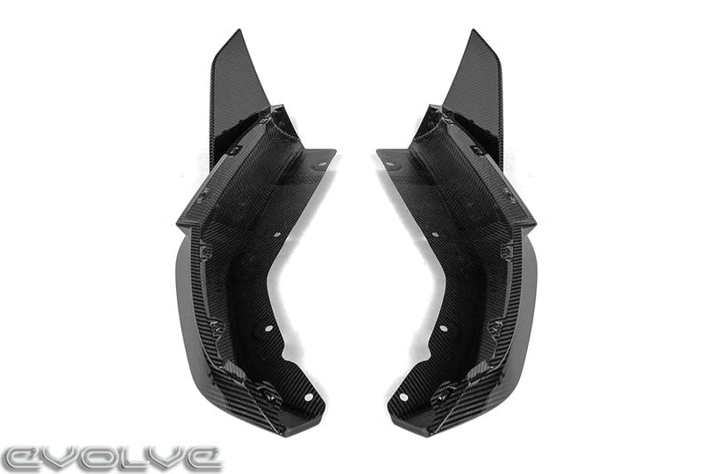 TRE Pre-preg Carbon Fibre Performance Style Rear Winglets - BMW G80 | G81 M3 | G82 | G83 M4 - Evolve Automotive