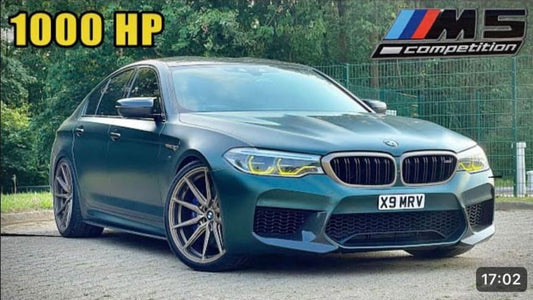 AUTOTOP NL Review of our 1000HP BMW M5 F90 - *342KMH / 214MPH on the Autobahn!