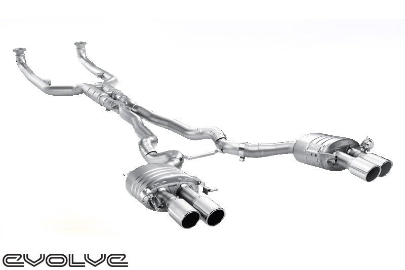 Akrapovic Evolution Line (Titanium) - BMW 5 Series F10 M5 - Evolve Automotive
