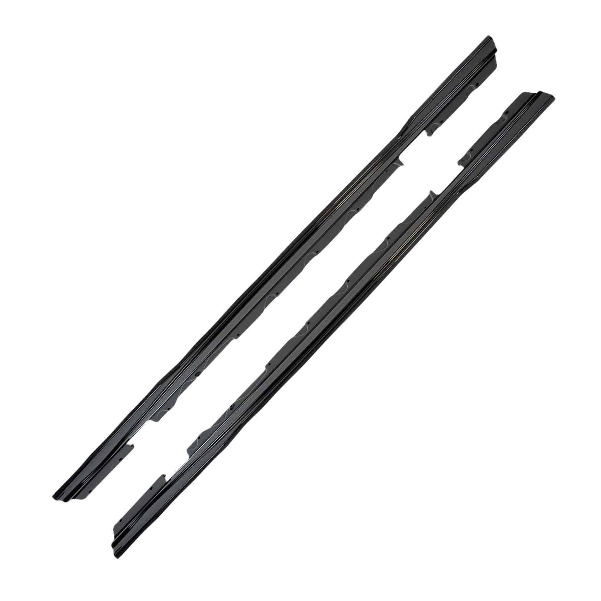 BMW 1 Series F20 F21 & 2 Series F22 EVO - 1 Gloss Black Side Skirts by ZAERO (2011 - 2019) - Evolve Automotive