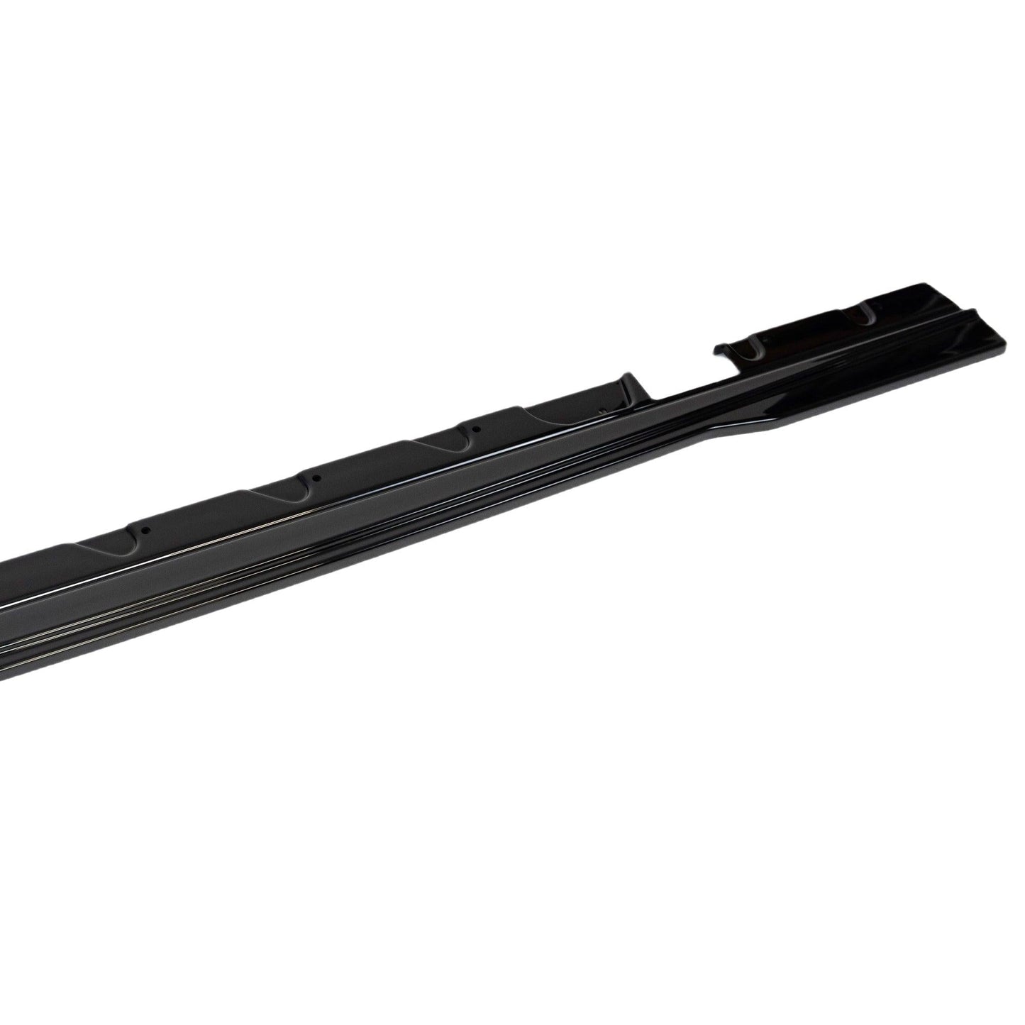 BMW 1 Series F20 F21 & 2 Series F22 EVO - 1 Gloss Black Side Skirts by ZAERO (2011 - 2019) - Evolve Automotive