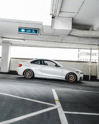 BMW 1 Series F20 F21 & 2 Series F22 EVO - 1 Gloss Black Side Skirts by ZAERO (2011 - 2019) - Evolve Automotive