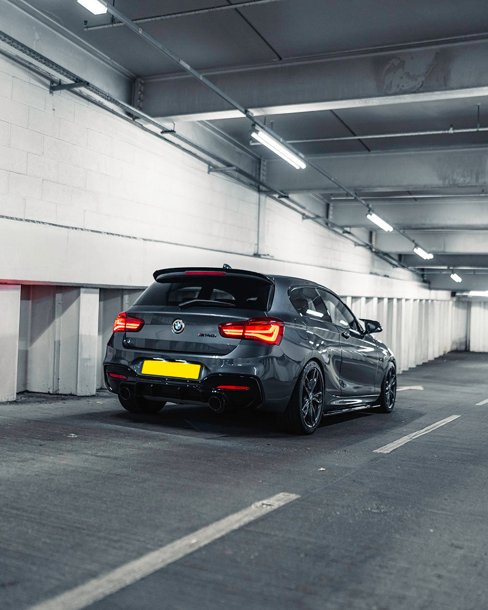 BMW 1 Series F20 F21 & 2 Series F22 EVO - 1 Gloss Black Side Skirts by ZAERO (2011 - 2019) - Evolve Automotive