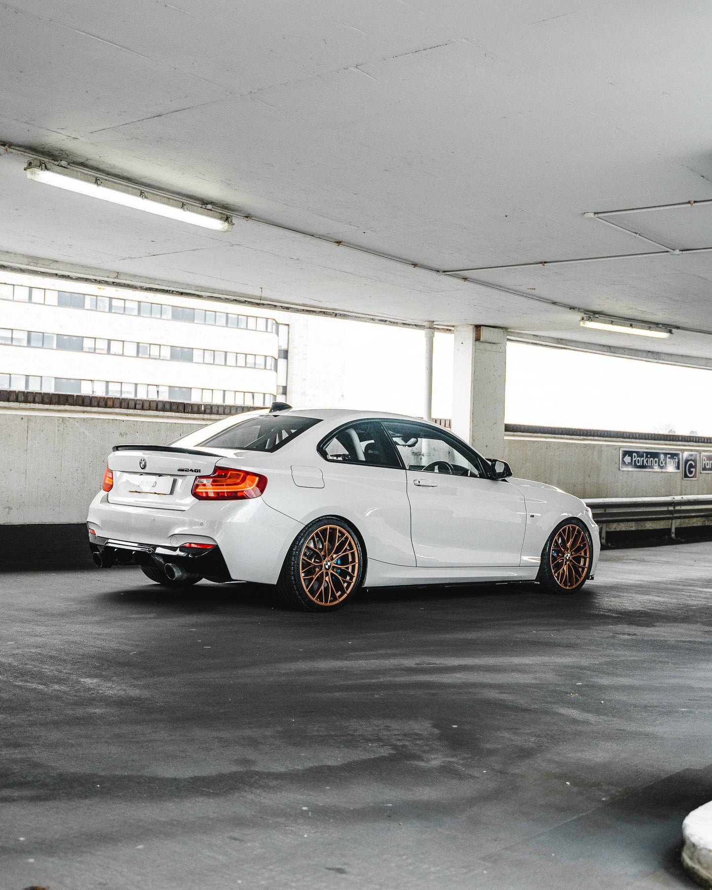 BMW 1 Series F20 F21 & 2 Series F22 EVO - 1 Gloss Black Side Skirts by ZAERO (2011 - 2019) - Evolve Automotive