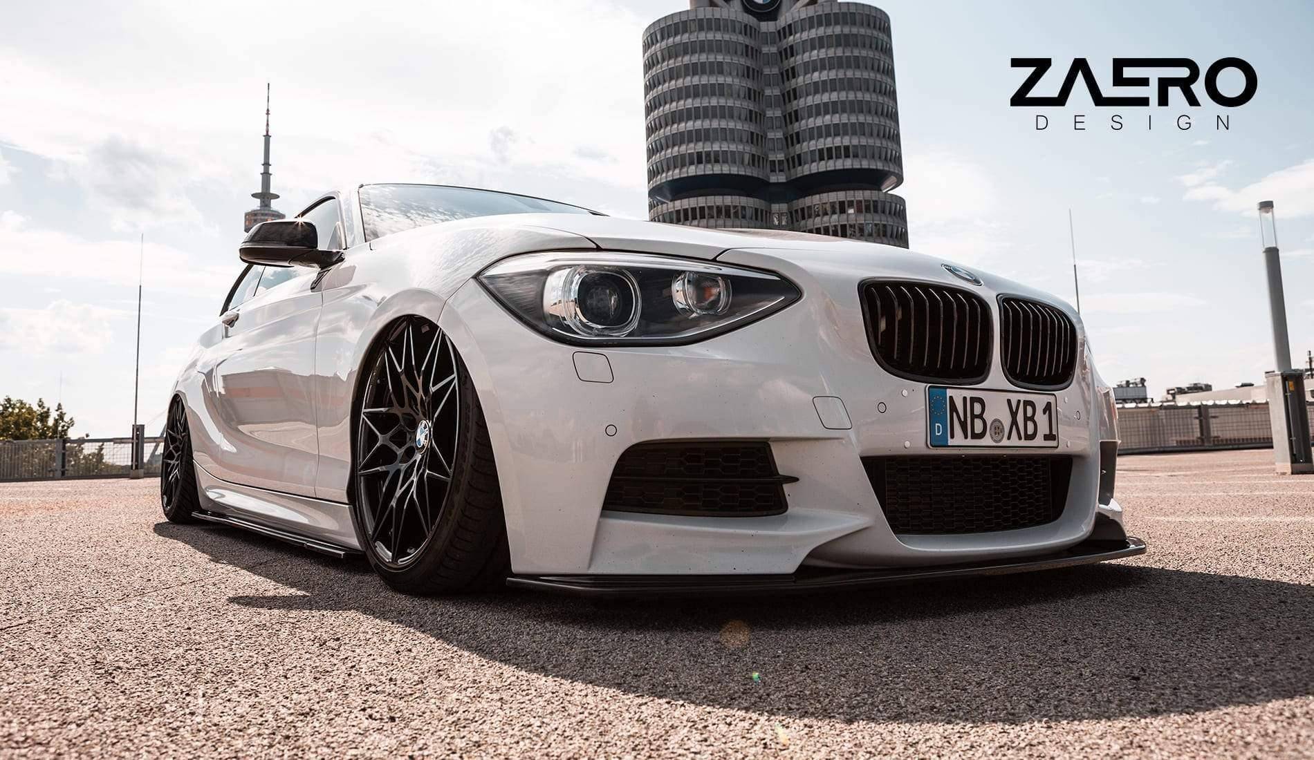 BMW 1 Series & M135i F20 F21 Pre - LCI Gloss Black Body Kit by ZAERO (2011 - 2015) - Evolve Automotive