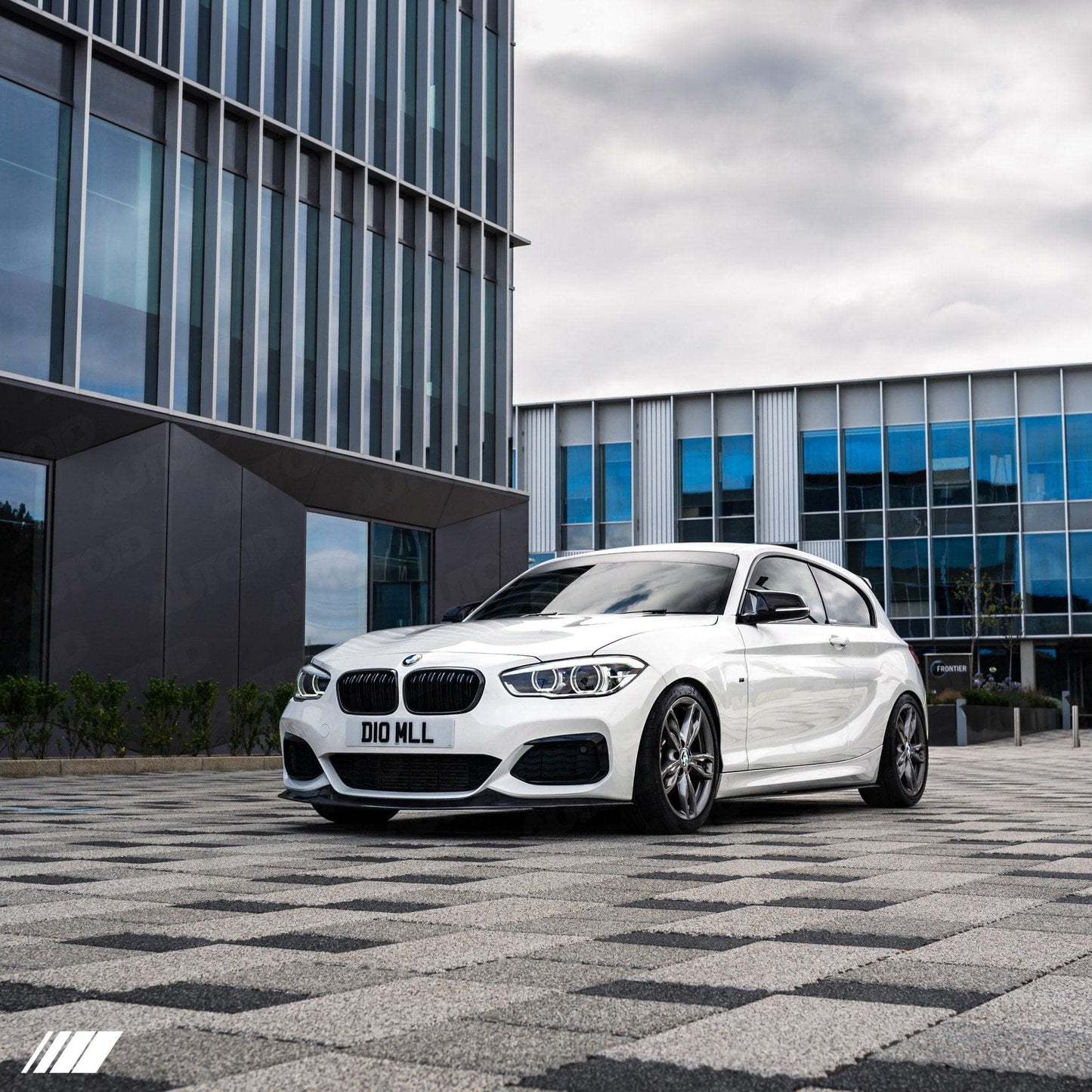 BMW 1 Series, M135i & M140i F20 F21 LCI Carbon Fibre GTS Front Splitter (2015 - 2019) - Evolve Automotive