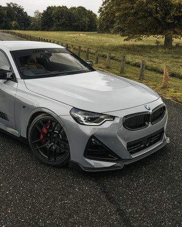 BMW 2 Series M Sport & M240i G42 Carbon Fibre Front Splitter (2021+) - Evolve Automotive