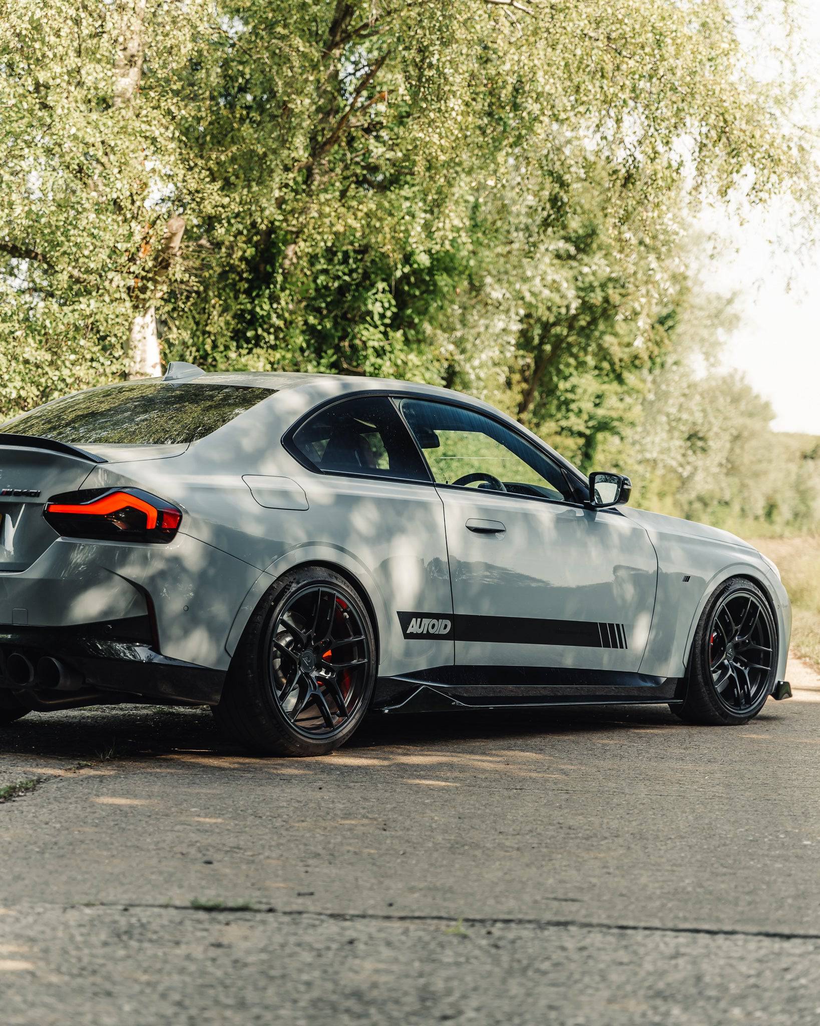 BMW 2 Series & M240i G42 Gloss Black Full Length Side Skirts (2021+) - Evolve Automotive