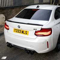 BMW M2 F87 & 2 Series F22 Carbon Fibre CS Rear Spoiler (2014 - 2021) - Evolve Automotive