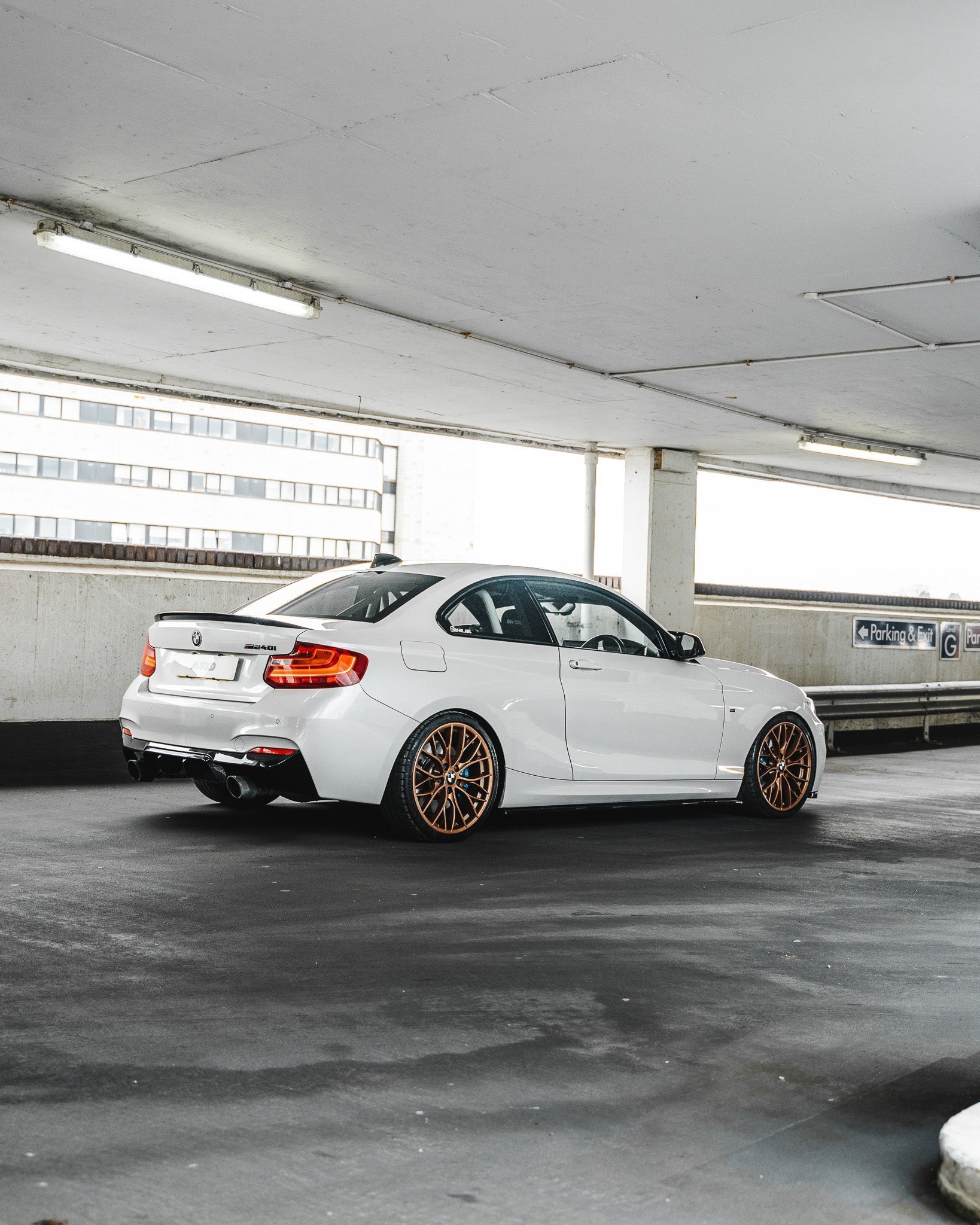 BMW M235i & M240i F22 F23 EVO - 1 Gloss Black Body Kit by ZAERO (2014 - 2019) - Evolve Automotive