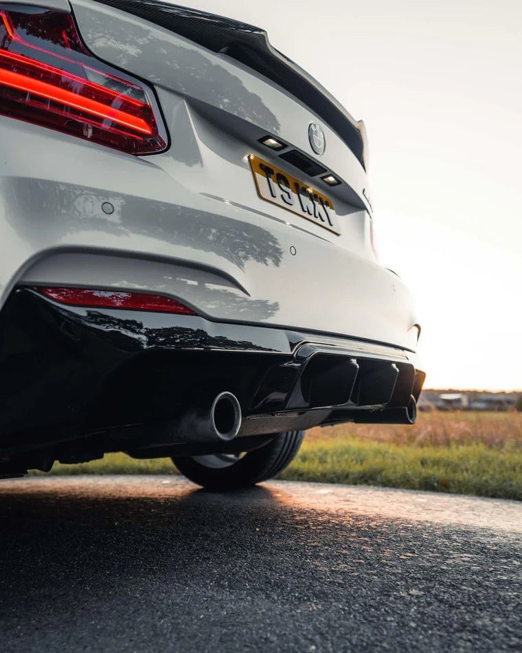 BMW M235i & M240i F22 F23 EVO - 1 Gloss Black Body Kit by ZAERO (2014 - 2019) - Evolve Automotive