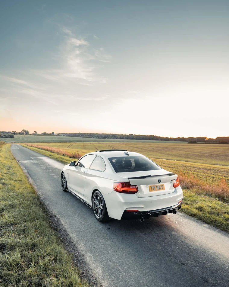 BMW M235i & M240i F22 F23 EVO - 1 Gloss Black Body Kit by ZAERO (2014 - 2019) - Evolve Automotive