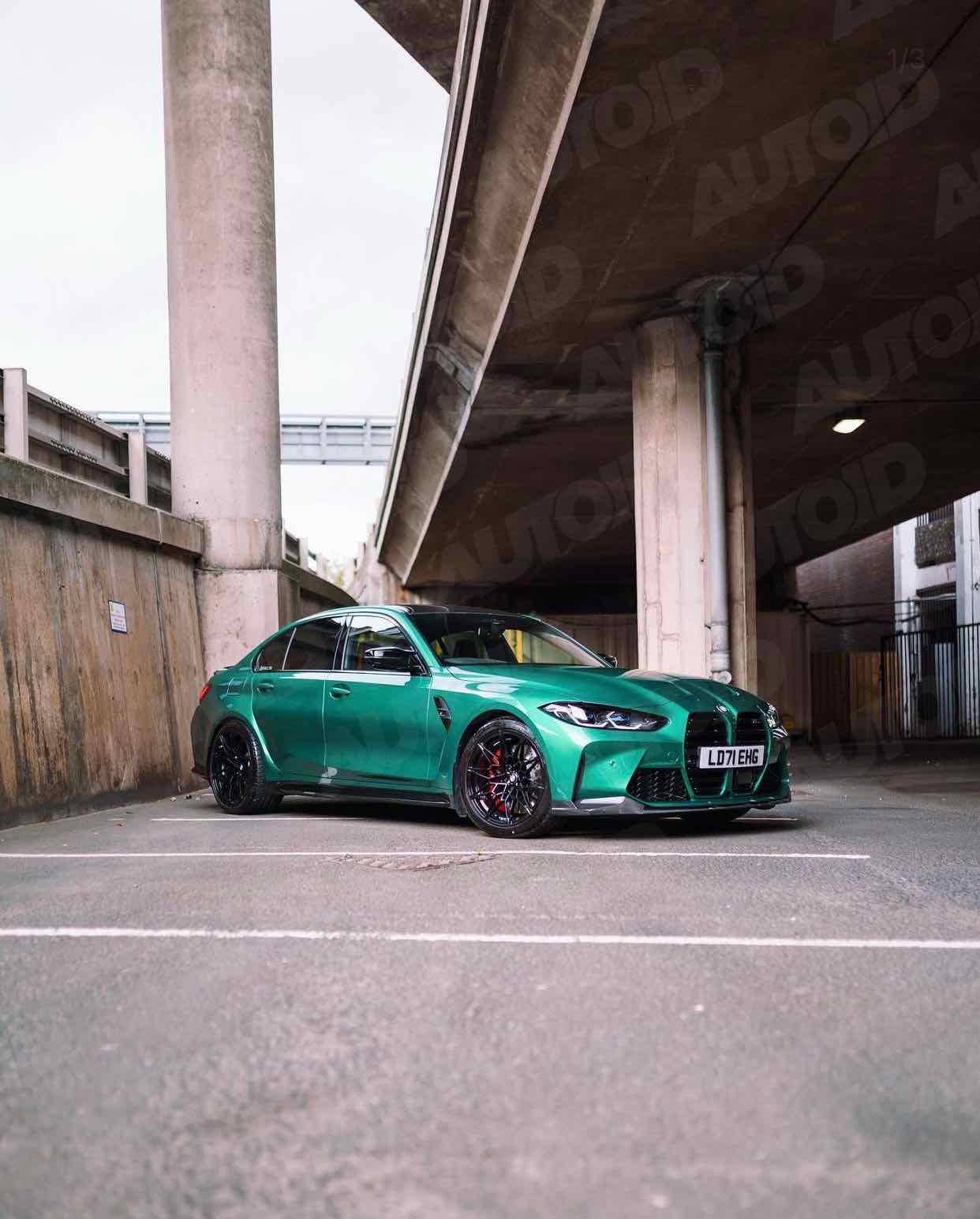 BMW M3 G80 G81 & M4 G82 G83 Carbon Fibre Performance Front Splitter (2021+) - Evolve Automotive