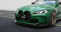 BMW M3 G80 G81 & M4 G82 G83 EVO - S Gloss Black Front Lip by ZAERO (2021+) - Evolve Automotive