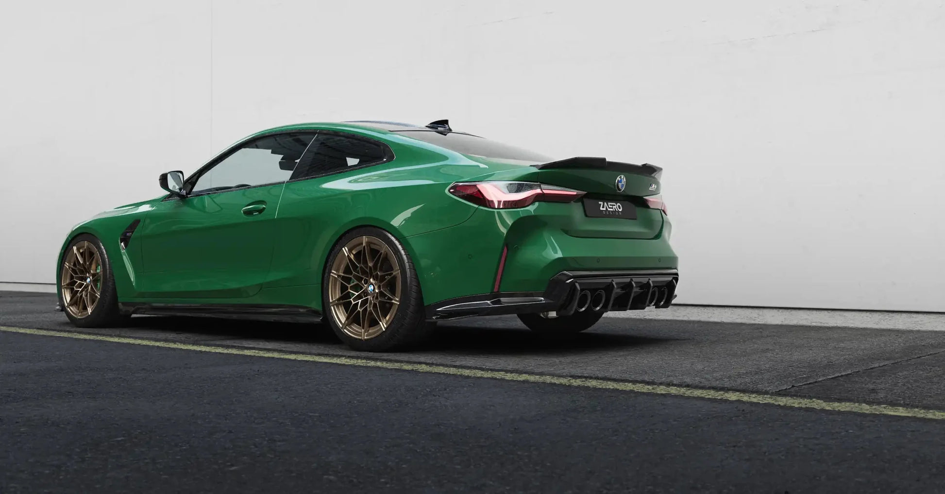 BMW M4 G82 EVO - S Gloss Black Rear Spoiler Lip by ZAERO (2021+) - Evolve Automotive