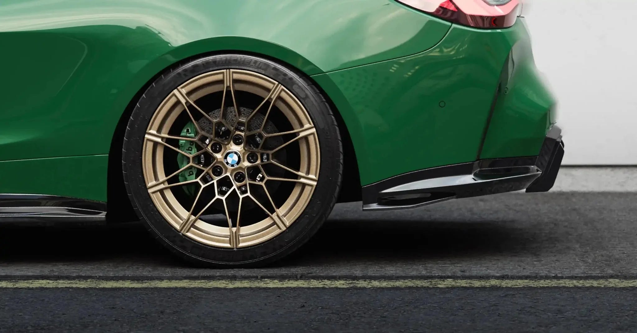 BMW M4 G82 G83 EVO - S Gloss Black Diffuser Extensions by ZAERO (2021+) - Evolve Automotive