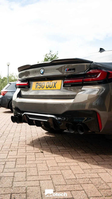 BMW M5 F90 Carbon Fibre Performance Rear Diffuser (2017 - 2023) - Evolve Automotive