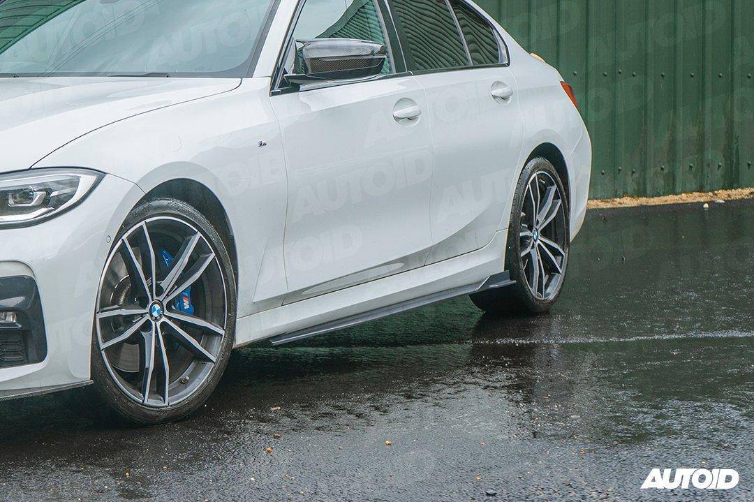 Carbon Fibre Competition Side Skirts for BMW 3 Series & M340i (2019+, G20 G21) - Evolve Automotive