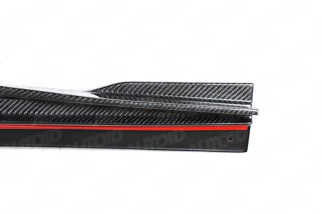 Carbon Fibre Competition Side Skirts for BMW 3 Series & M340i (2019+, G20 G21) - Evolve Automotive