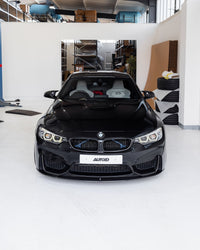 Carbon Fibre Double Slat Kidney Grilles for BMW 4 Series, M3 & M4 (2014 - 2020, F32 F33 F80 F82 F83) - Evolve Automotive