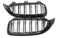 Carbon Fibre Double Slat Kidney Grilles for BMW 4 Series, M3 & M4 (2014 - 2020, F32 F33 F80 F82 F83) - Evolve Automotive