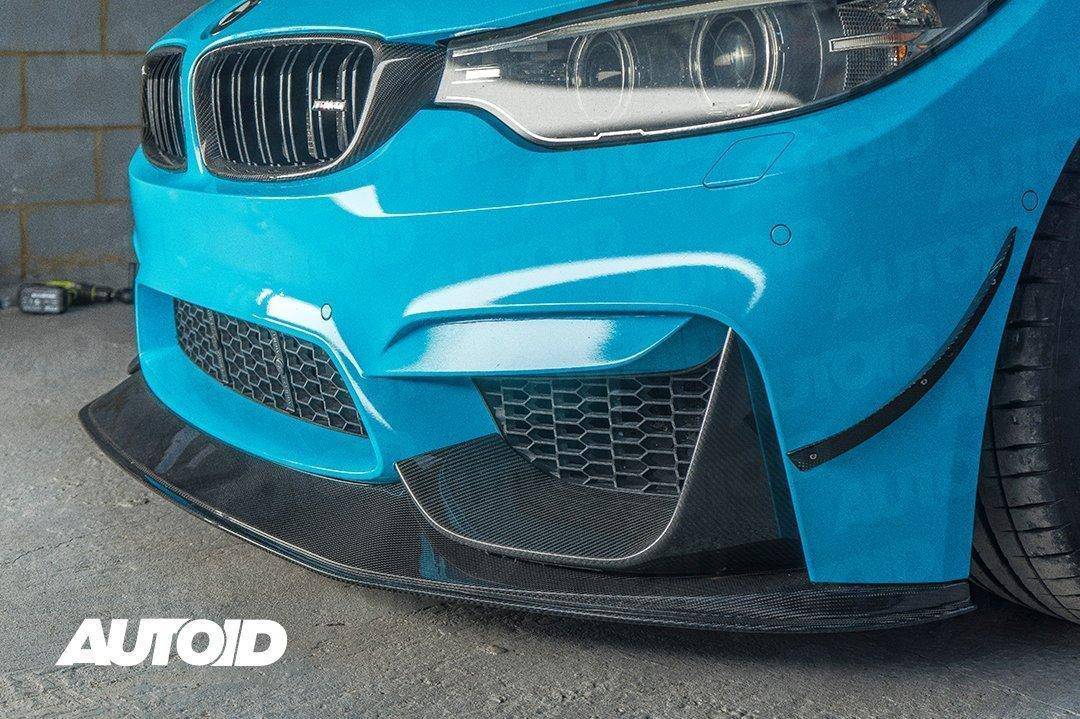Carbon Fibre GTS Front Splitter for BMW M3 & M4 (2014 - 2019, F80 F82) - Evolve Automotive