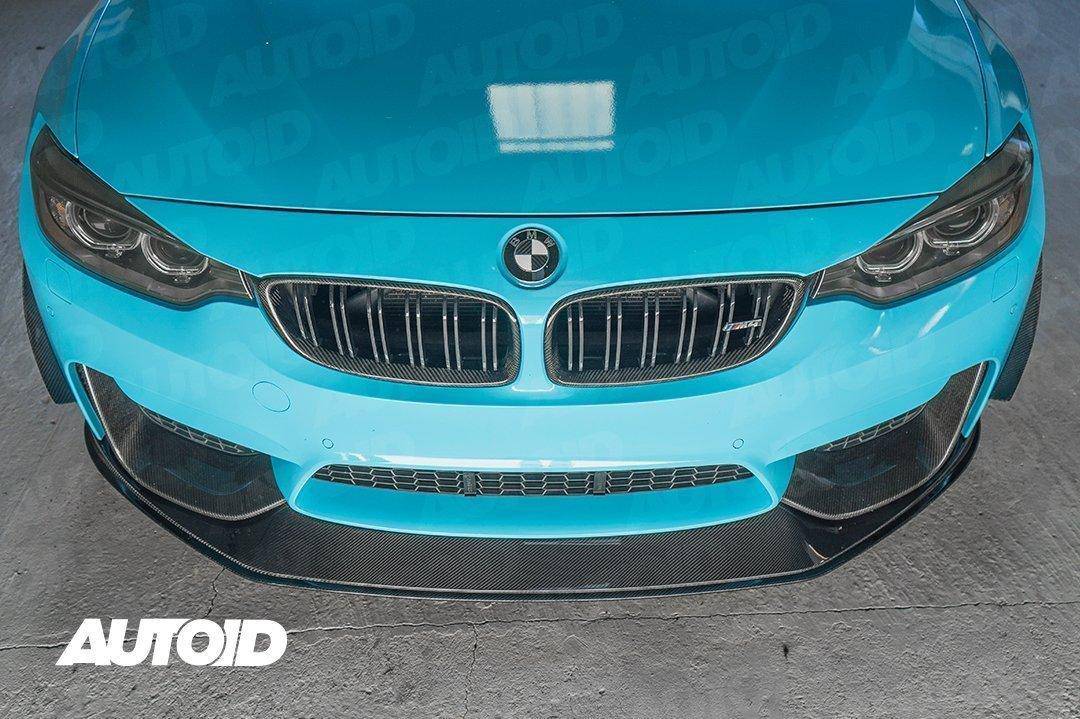 Carbon Fibre GTS Front Splitter for BMW M3 & M4 (2014 - 2019, F80 F82) - Evolve Automotive