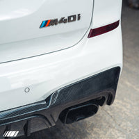 Carbon Fibre Performance Rear Diffuser for BMW X3 M40i (2018 - 2020, G01 Pre - LCI) - Evolve Automotive