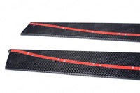 Carbon Fibre Side Skirts for BMW M3 & M4 (2014 - 2019, F80 F82) - Evolve Automotive