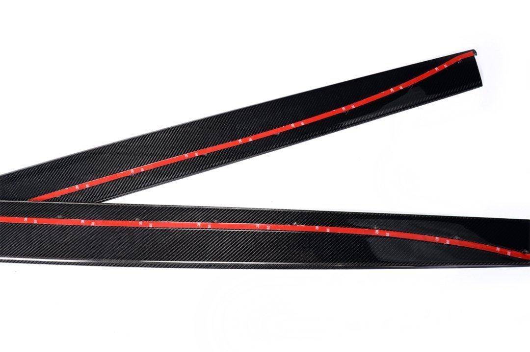 Carbon Fibre Side Skirts for BMW M3 & M4 (2014 - 2019, F80 F82) - Evolve Automotive