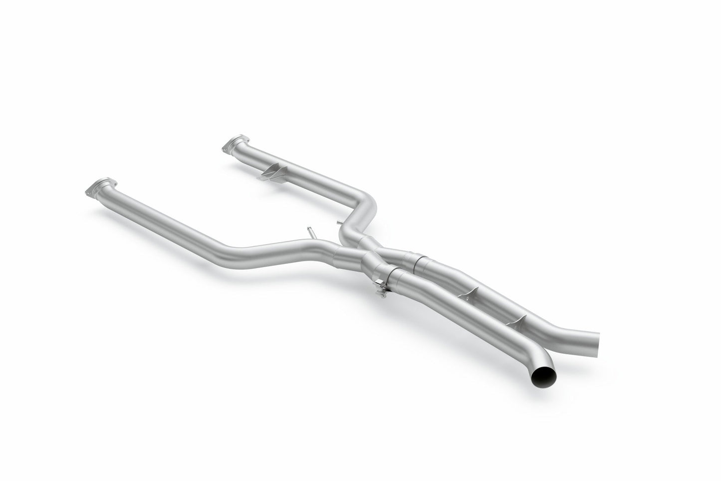 Eisenmann Non - Resonated Center Pipe with X - Pipe Center Pipe - BMW G87 M2 - Evolve Automotive