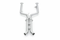 Eisenmann Non - Resonated Center Pipe with X - Pipe Center Pipe - BMW G87 M2 - Evolve Automotive