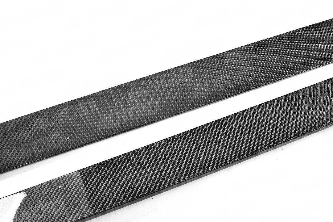 Essentials Carbon Fibre Performance Side Skirts - BMW F90 M5 | G30 5 Series - Evolve Automotive