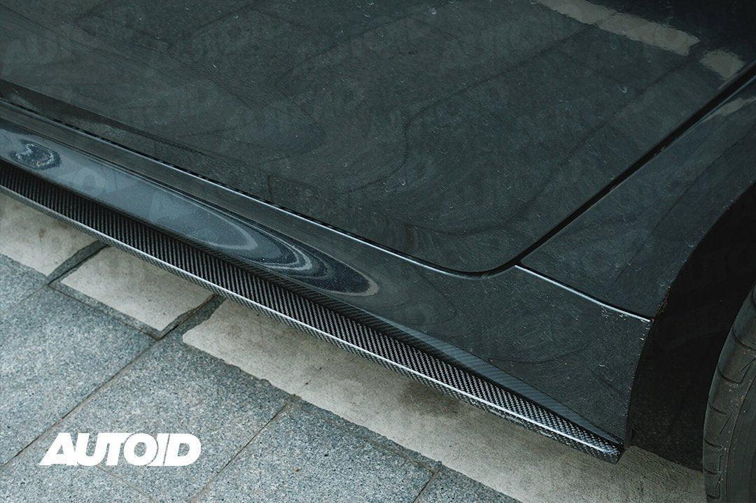 Essentials Carbon Fibre Performance Side Skirts - BMW F90 M5 | G30 5 Series - Evolve Automotive