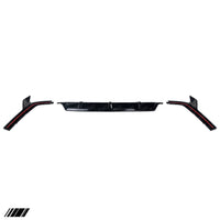 Gloss Black Competition Rear Diffuser Set for BMW X7 (2018+, G07) - Evolve Automotive