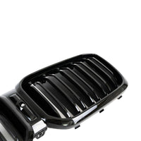 Gloss Black Kidney Grille for BMW X3 LCI & X4 LCI (2021+, G01 G02) - Evolve Automotive