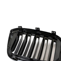 Gloss Black Kidney Grille for BMW X3 LCI & X4 LCI (2021+, G01 G02) - Evolve Automotive