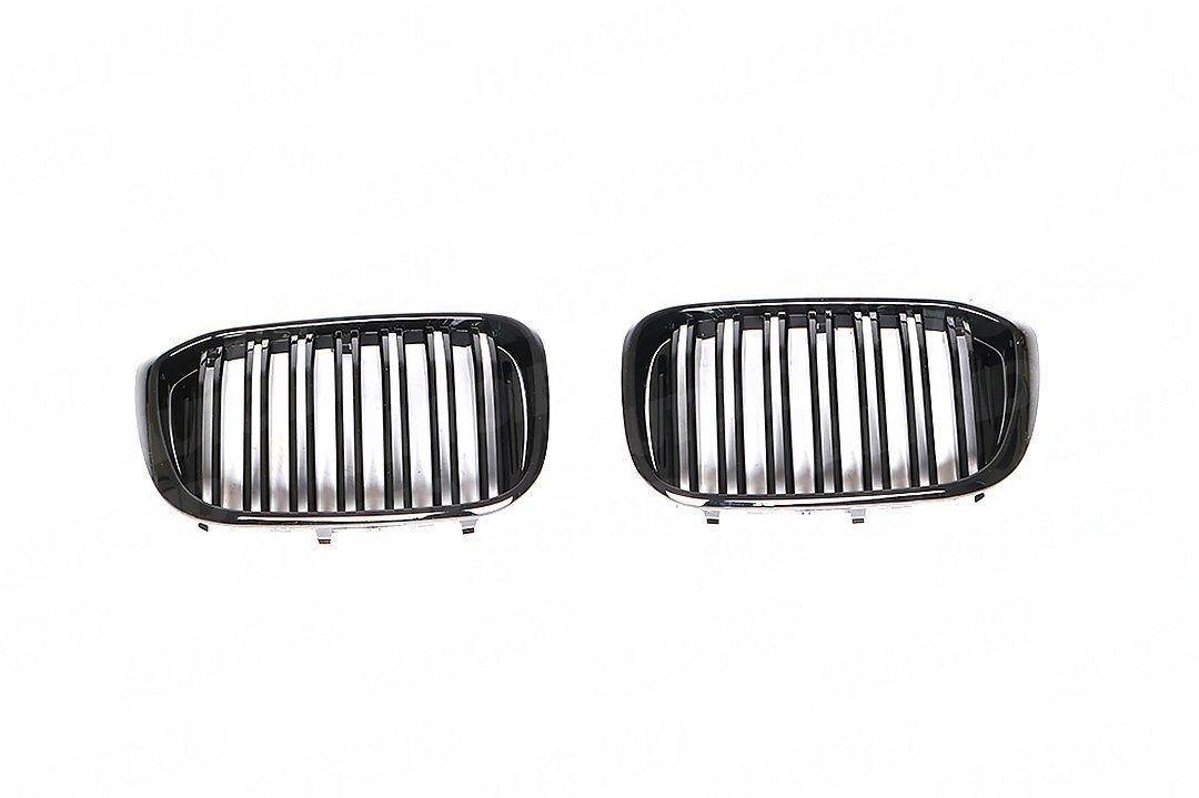 Gloss Black Kidney Grilles for BMW X3 & X4 (2019 - 2022, G01 G02) - Evolve Automotive