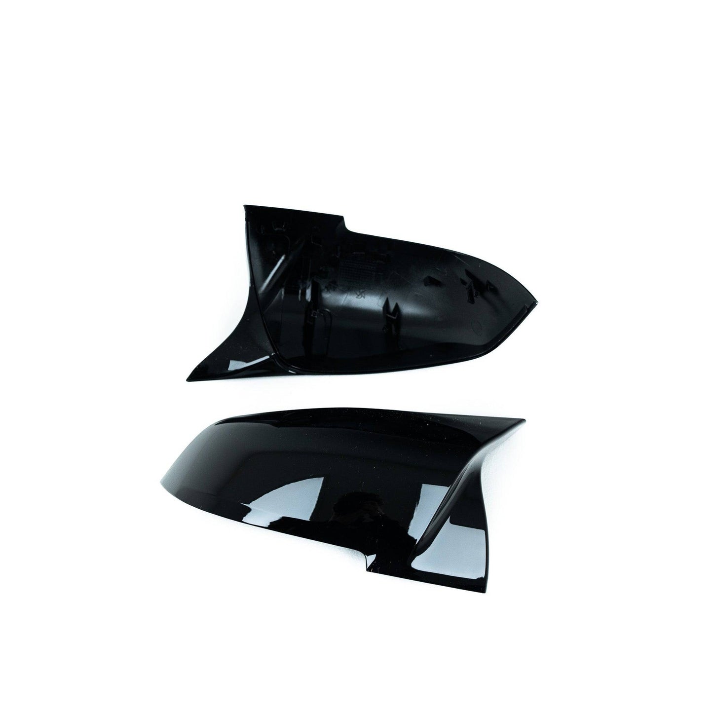 Gloss Black M Style Wing Mirror Covers for BMW (2012 - 2019, F20 F21 F22 F30 F32 F87) - Evolve Automotive