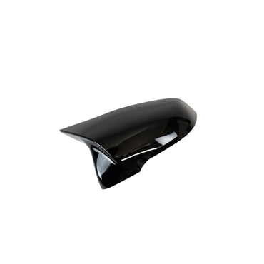 Gloss Black M Style Wing Mirror Covers for BMW & Supra (2019+, F40 F44 G29 J29) - Evolve Automotive