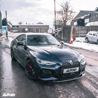 Gloss Black Performance Front Splitter for BMW 4 Series (2020+, G22 G23) - Evolve Automotive