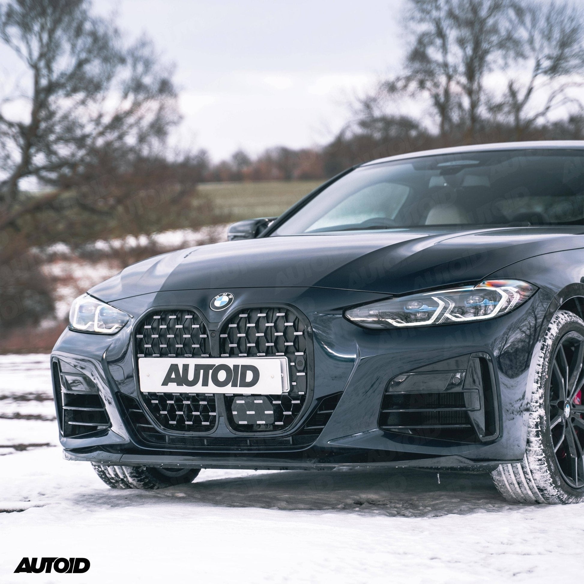 Gloss Black Performance Front Splitter for BMW 4 Series (2020+, G22 G23) - Evolve Automotive